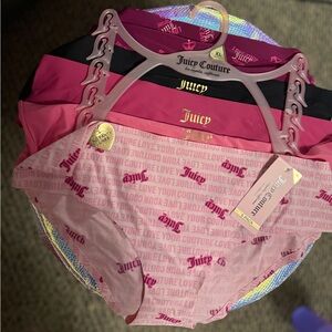 Juicy Couture 5 Pack Women's Panty Set
